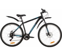 Велосипед FOXX 27.5" ATLANTIC D черный, алюминий, размер 16" 27AHD.ATLAND.16BK2