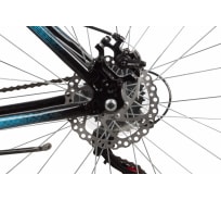 Велосипед FOXX 27.5" ATLANTIC D черный, алюминий, размер 16" 27AHD.ATLAND.16BK2