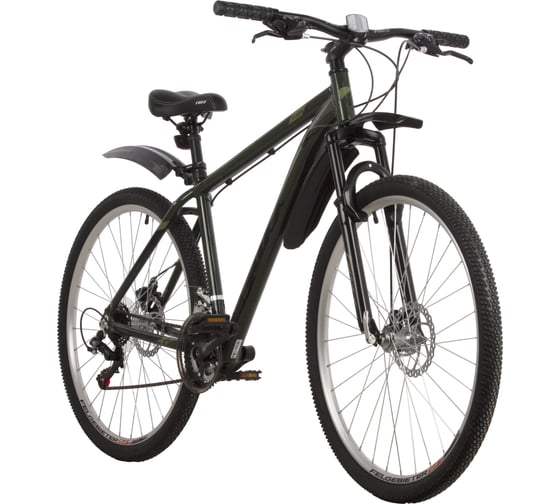 Велосипед FOXX 27.5" ATLANTIC D зеленый, алюминий, размер 16" 27AHD.ATLAND.16GN2