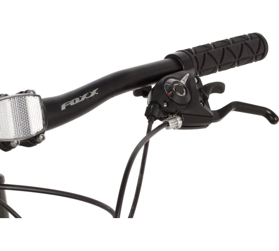 Велосипед FOXX 27.5" ATLANTIC D зеленый, алюминий, размер 16" 27AHD.ATLAND.16GN2