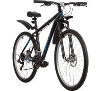Велосипед FOXX 27.5" ATLANTIC D черный, алюминий, размер 20" 27AHD.ATLAND.20BK2