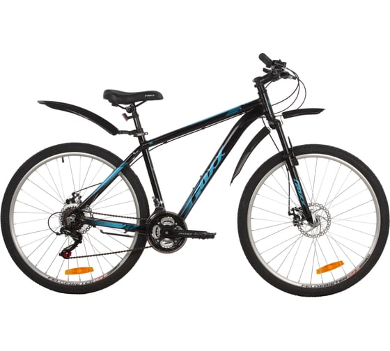Велосипед FOXX 27.5" ATLANTIC D черный, алюминий, размер 20" 27AHD.ATLAND.20BK2