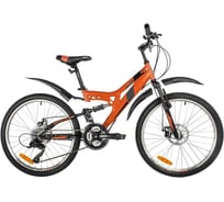 Велосипед FOXX 24" FREELANDER оранжевый, сталь, размер 14" 24SFD.FREELD.14OR1