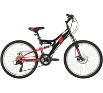 Велосипед FOXX 24" FREELANDER черный, сталь, размер 14" 24SFD.FREELD.14BK1