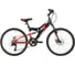 Велосипед FOXX 24" FREELANDER черный, сталь, размер 14" 24SFD.FREELD.14BK1 1