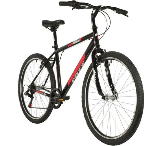 Велосипед FOXX 26" MANGO черный, сталь, размер 14" 26SHV.MANGO.14BK1 1