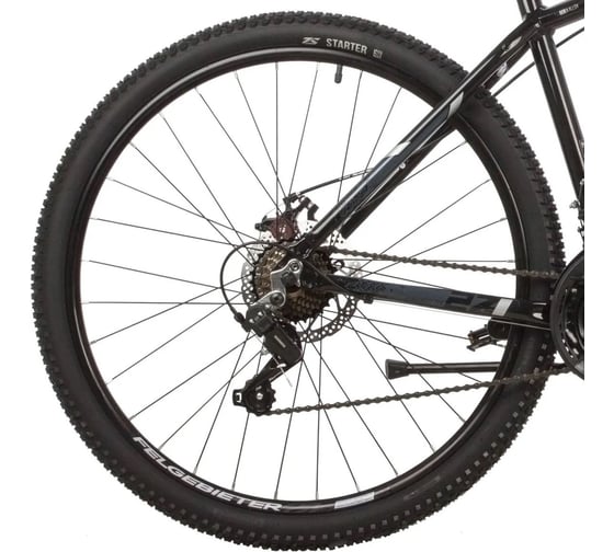Велосипед STINGER ELEMENT STD диаметр колес 26", размер рамы 18", серый, алюминий, 26AHD.ELEMSTD.18GR2