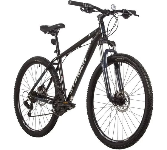 Велосипед STINGER ELEMENT STD диаметр колес 26", размер рамы 18", серый, алюминий, 26AHD.ELEMSTD.18GR2