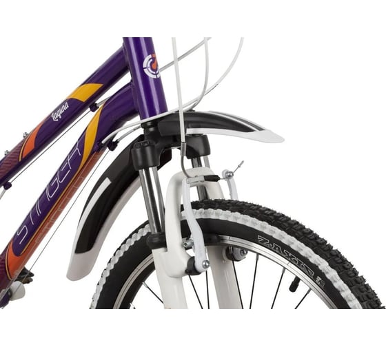 Велосипед STINGER LAGUNA диаметр колес 24", фиолетовый, алюминий, размер 14" 24AHV.LAGUNA.14VT2