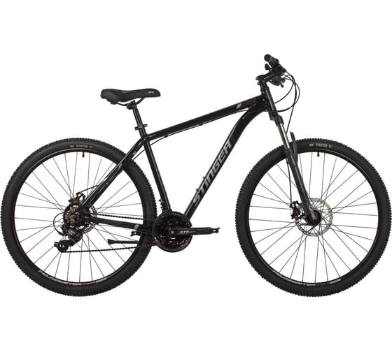 Велосипед STINGER ELEMENT STD диаметр колес 29", черный, алюминий, размер 18" 29AHD.ELEMSTD.18BK2