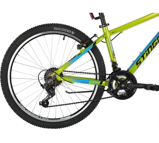 Велосипед STINGER ELEMENT STD диаметр колес 24", размер рамы 14", зеленый, алюминий, 24AHV.ELEMSTD.14GN1