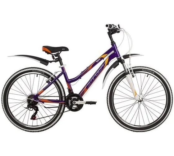 Велосипед STINGER LAGUNA диаметр колес 24", фиолетовый, алюминий, размер 12" 24AHV.LAGUNA.12VT2