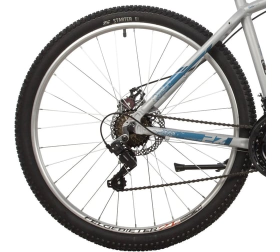 Велосипед STINGER ELEMENT STD диаметр колес 27.5", размер рамы 18", серый, алюминий, 27AHD.ELEMSTD.18GR2