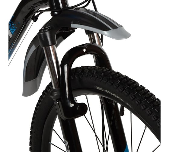 Велосипед STINGER ELEMENT диаметр колес 24", черный, алюминий, размер 14" 24AHD.ELEMEVO.14BK2