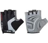 Перчатки STG AI-03-176, unisex, летние, черные/серые, на липучке, размер S Х81535-С