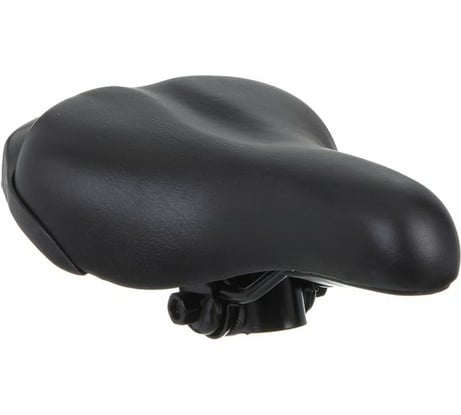 Седло STG WX-16008 на 16", с замком, с логотипом, одноцветное Х38897