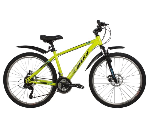 Велосипед FOXX 27.5" AZTEC D зеленый, сталь, размер 20" 27SHD.AZTECD.20GN2 1