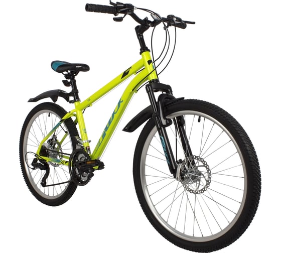 Велосипед FOXX 24" AZTEC D зеленый, сталь, размер 14" 24SHD.AZTECD.14GN2