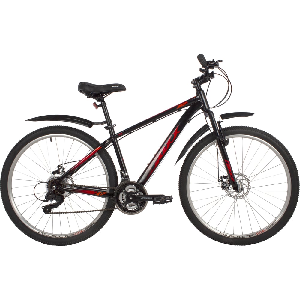 Велосипед FOXX 29" AZTEC D черный, сталь, размер 18" 29SHD.AZTECD.18BK2 ...