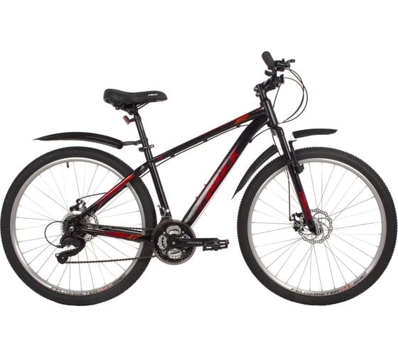 Велосипед FOXX 29" AZTEC D черный, сталь, размер 18" 29SHD.AZTECD.18BK2