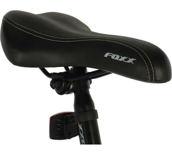 Велосипед FOXX 26" AZTEC D серебристый, сталь, размер 16" 26SHD.AZTECD.16SL1