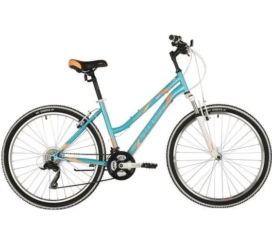 Велосипед STINGER LATINA диаметр колес 26", синий, сталь, размер 17" MICROSHIFT Stinger 26SHV.LATINA.17BL10 1