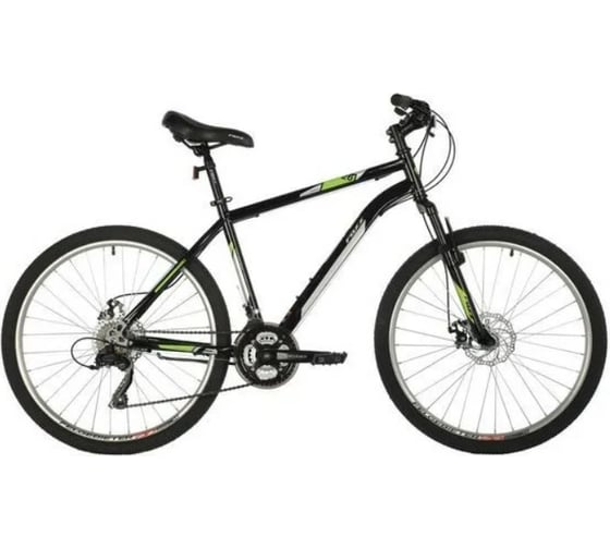 Велосипед FOXX 26" AZTEC D черный, сталь, размер 16" 26SHD.AZTECD.16BK1