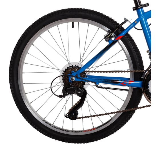 Велосипед FOXX 24" AZTEC синий, сталь, размер 12" 24SHV.AZTEC.12BL2