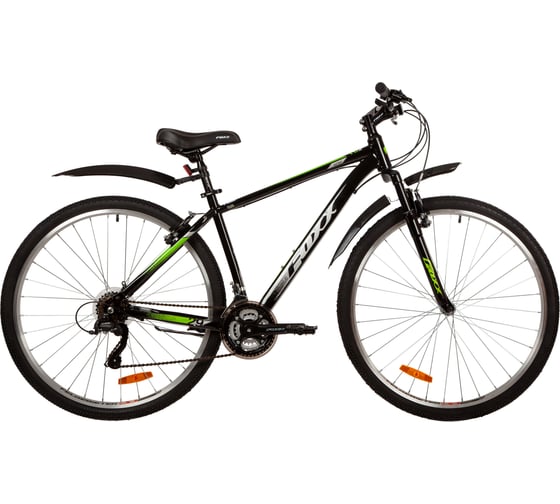 Велосипед FOXX 29" AZTEC черный, сталь, размер 22" 29SHV.AZTEC.22BK2