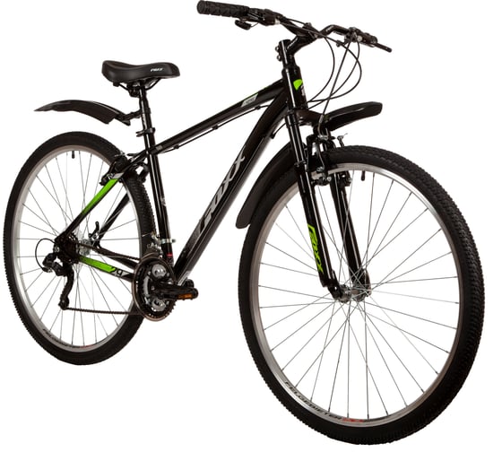 Велосипед FOXX 29" AZTEC черный, сталь, размер 22" 29SHV.AZTEC.22BK2