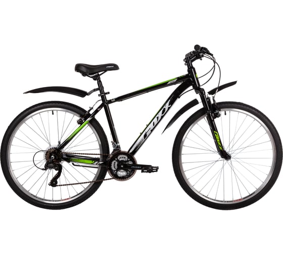 Велосипед FOXX 27.5" AZTEC черный, сталь, размер 16" 27SHV.AZTEC.16BK2 1