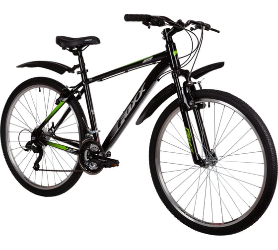 Велосипед FOXX 27.5" AZTEC черный, сталь, размер 16" 27SHV.AZTEC.16BK2