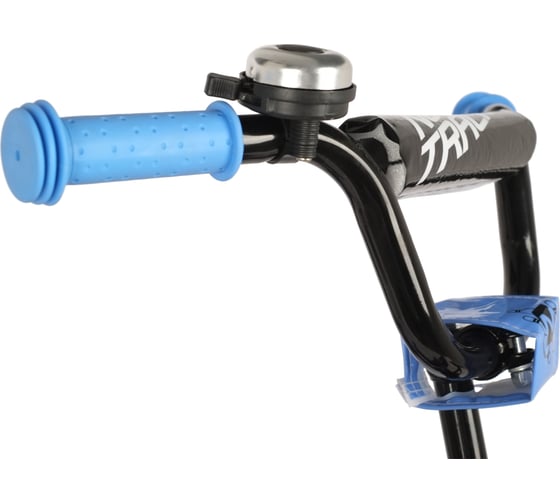 Велосипед NOVATRACK STRIKE 14", синий, ножной тормоз 143STRIKE.BL22