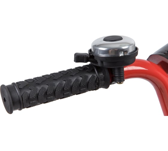 Велосипед NOVATRACK STRIKE 18", черный/красный, ножной тормоз 183STRIKE.BKR20