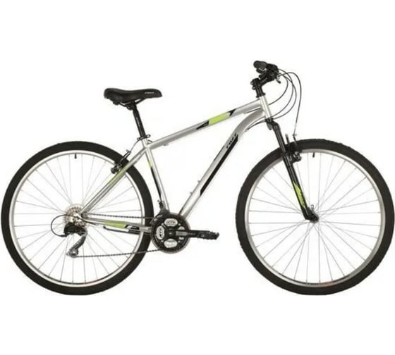 Велосипед FOXX 29" AZTEC серебристый, сталь, размер 20" 29SHV.AZTEC.20SL1