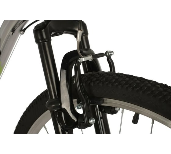 Велосипед FOXX 29" AZTEC серебристый, сталь, размер 20" 29SHV.AZTEC.20SL1