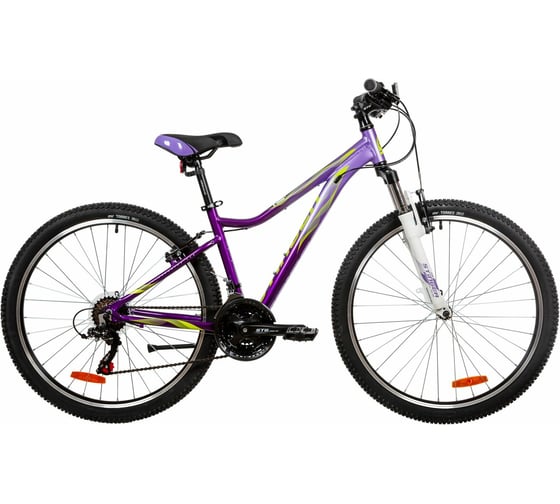 Велосипед STINGER LAGUNA STD 26", фиолетовый, алюминий, размер 15", MICROSHIFT 26AHV.LAGUSTD.15VT10