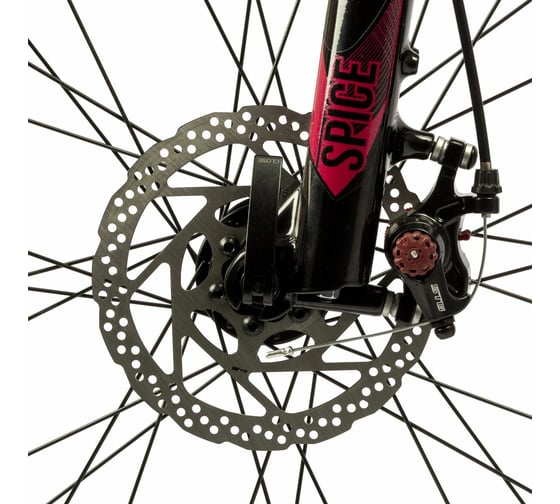 Велосипед STINGER LAGUNA EVO SE 27.5", красный, алюминий, размер 17" 27AHD.LAGUEVO.17RD22