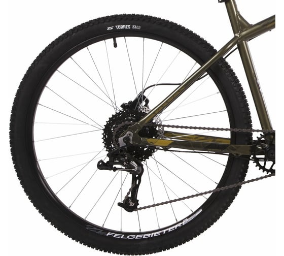 Велосипед STINGER PYTHON PRO 27.5", коричневый, алюминий, размер 18" 27AHD.PYTHPRO.18BN1