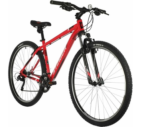 Велосипед STINGER CAIMAN 29", красный, сталь, размер 18" 29SHV.CAIMAN.18RD2