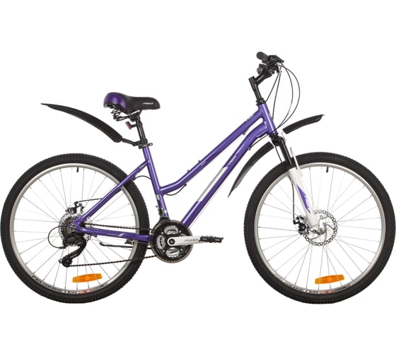 Велосипед FOXX 26" BIANKA D фиолетовый, алюминий, размер 15" 26AHD.BIANKD.15VT2