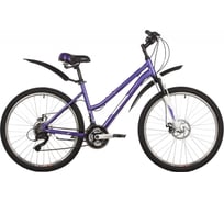 Велосипед FOXX 26" BIANKA D фиолетовый, алюминий, размер 19" 26AHD.BIANKD.19VT1