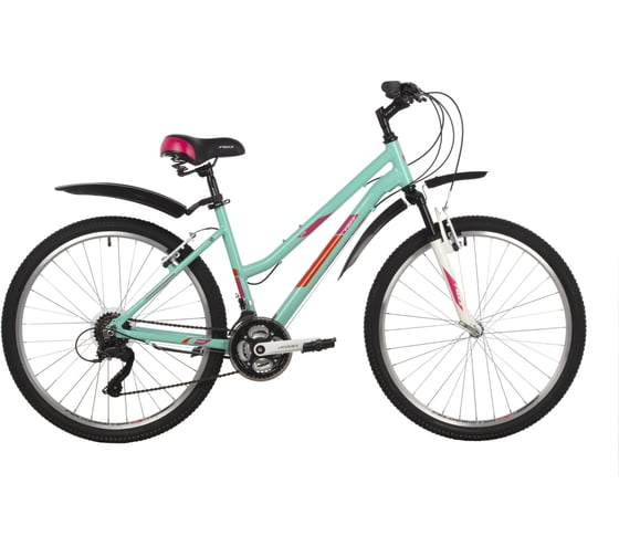 Велосипед FOXX 26" BIANKA зеленый, алюминий, размер 17" 26AHV.BIANK.17GN2 1