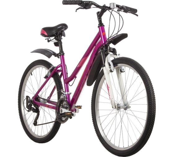 Велосипед FOXX 26" BIANKA розовый, алюминий, размер 17" 26AHV.BIANK.17PK2