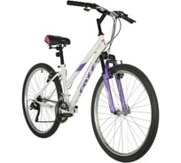 Велосипед FOXX 26" SALSA белый, сталь, размер 17" 26SHV.SALSA.17WH1