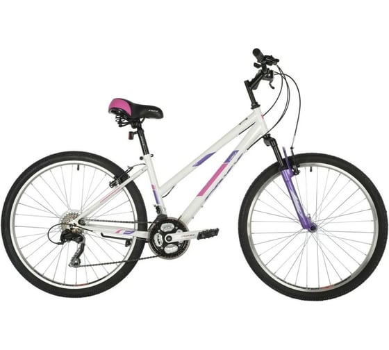 Велосипед FOXX 26" SALSA белый, сталь, размер 17" 26SHV.SALSA.17WH1