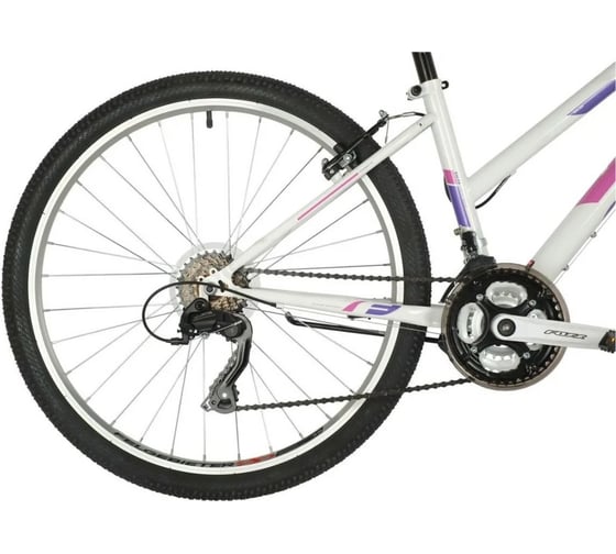 Велосипед FOXX 26" SALSA белый, сталь, размер 17" 26SHV.SALSA.17WH1
