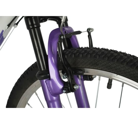 Велосипед FOXX 26" SALSA белый, сталь, размер 17" 26SHV.SALSA.17WH1