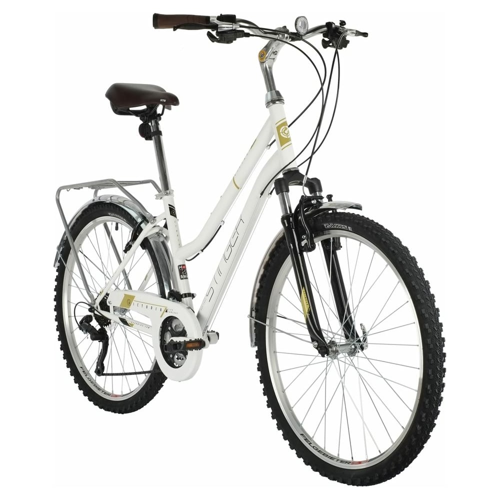 Велосипед STINGER VICTORIA 26", белый, сталь, размер 17" 26SHV.VICTOR ...