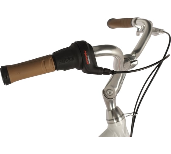 Велосипед STINGER 700C BARCELONA EVO белый, алюминий, размер 19" 700AHR.BARCELEVO.19WH1